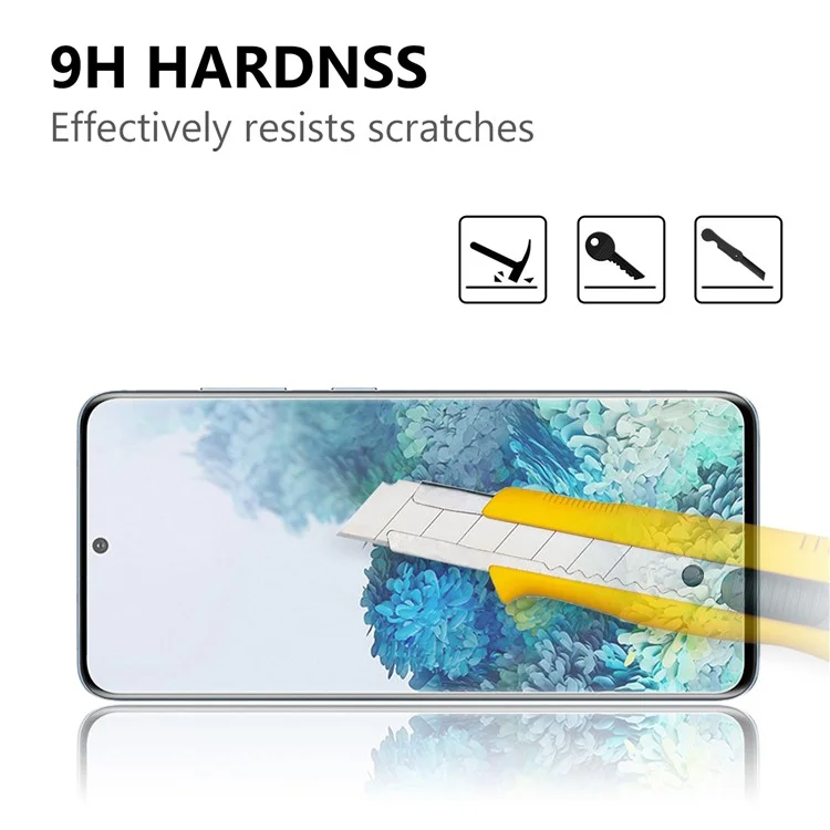 For Samsung Galaxy S21 FE 5G Anti-explosion 2.5D 9H Arc Edge Tempered Glass Guard Ultra Clear Screen Protector-Cellmalls
