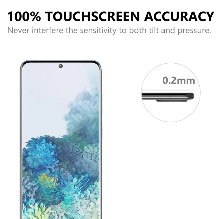 For Samsung Galaxy S21 FE 5G Anti-explosion 2.5D 9H Arc Edge Tempered Glass Guard Ultra Clear Screen Protector-Cellmalls