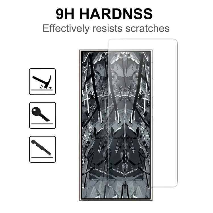 For Samsung Galaxy S25 Ultra Screen Protector HD Tempered Glass Film 2.5D-Cellmalls