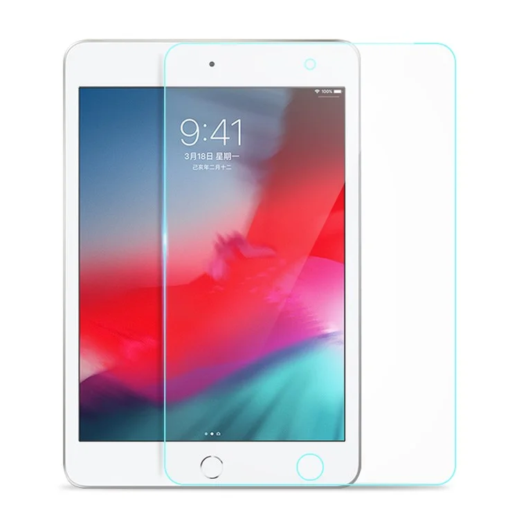 0.3mm Arc Edges Tempered Glass Screen Protector Anti-explosion for iPad mini (2019) 7.9 inch-Cellmalls