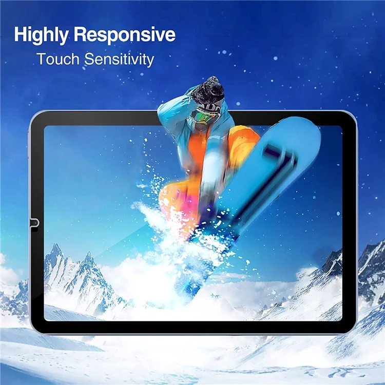 0.3mm Arc Edge Tempered Glass Screen Protective Film for iPad mini (2024) / mini (2021)-Cellmalls