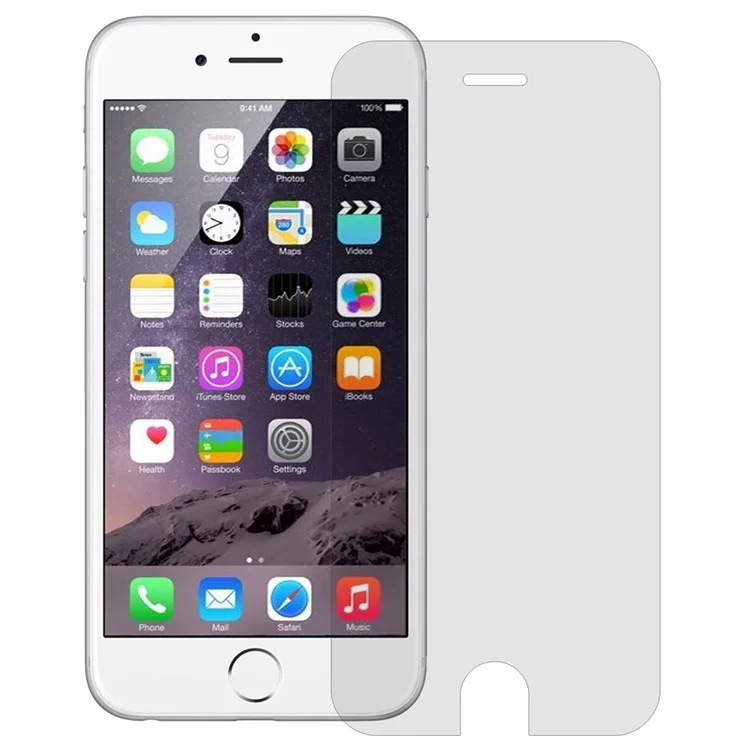 Complete Covering Tempered Glass Screen Film for iPhone 6 4.7 inch / 6s 0.3mm Anti-explosion Arc Edge-Cellmalls