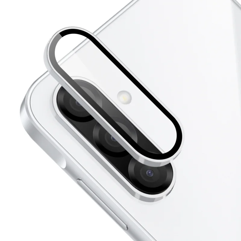 For Samsung Galaxy A56 5G / Galaxy A36 5G Camera Lens Protector ENKAY Hat-Prince Metal Ring Lens Film - Black-Cellmalls