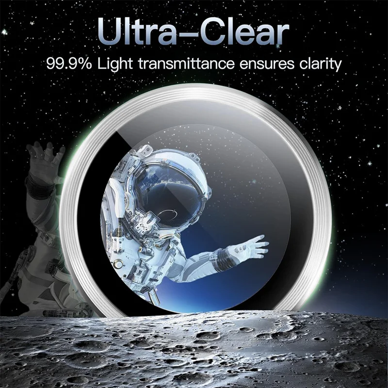 For Samsung Galaxy Z Flip7 5G Camera Lens Protector ENKAY Hat-Prince Metal Ring Lens Film - Black-Cellmalls