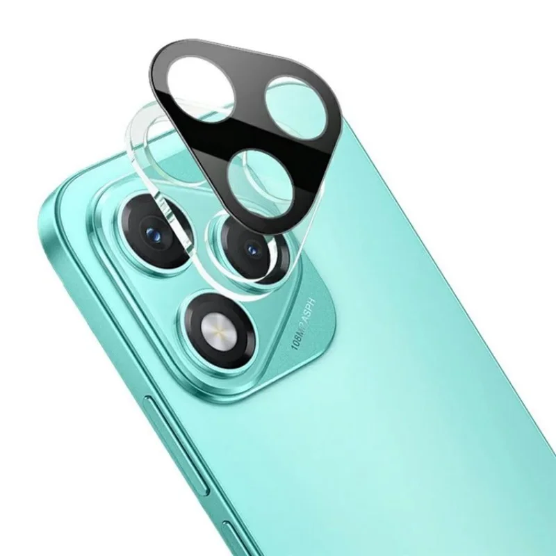 For Honor 400 Lite Camera Lens Protector WANLONFENG HD Full Black Silk Printed Lens Film - Black-Cellmalls