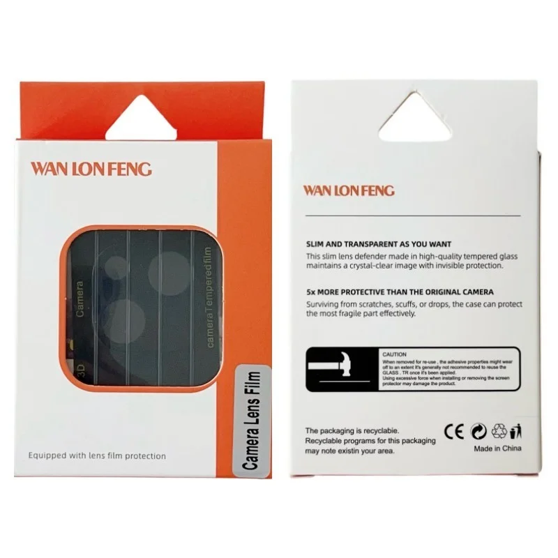 For Honor 200 Lite Camera Lens Protector WANLONFENG HD Full Black Silk Printed Lens Film - Black-Cellmalls