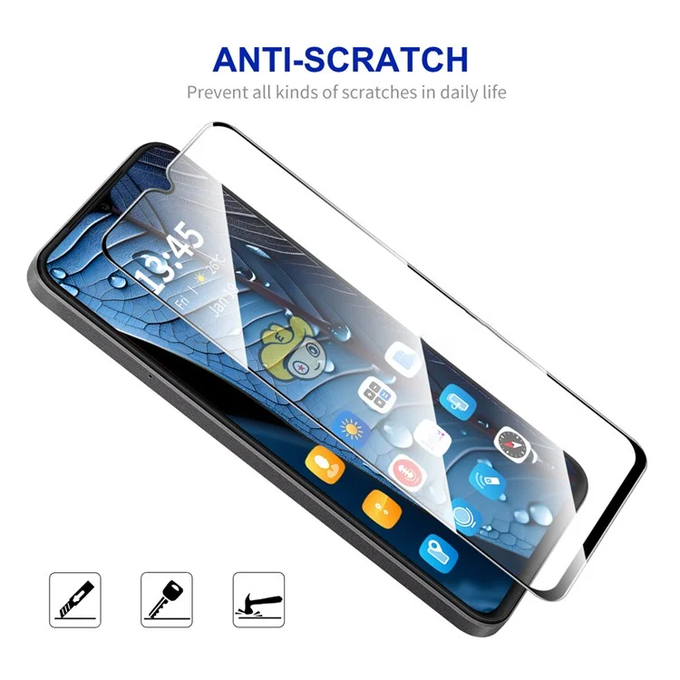 ENKAY HAT PRINCE For Huawei Enjoy 50z 4G HD Screen Protector Silk Printing High Aluminium-silicon Glass Film-Cellmalls