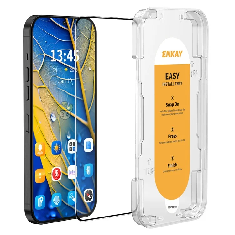 ENKAY HAT PRINCE For Huawei Pura 70 Screen Protector Easy Installation Silk Printing High Aluminium-Silicon Glass Film-Cellmalls