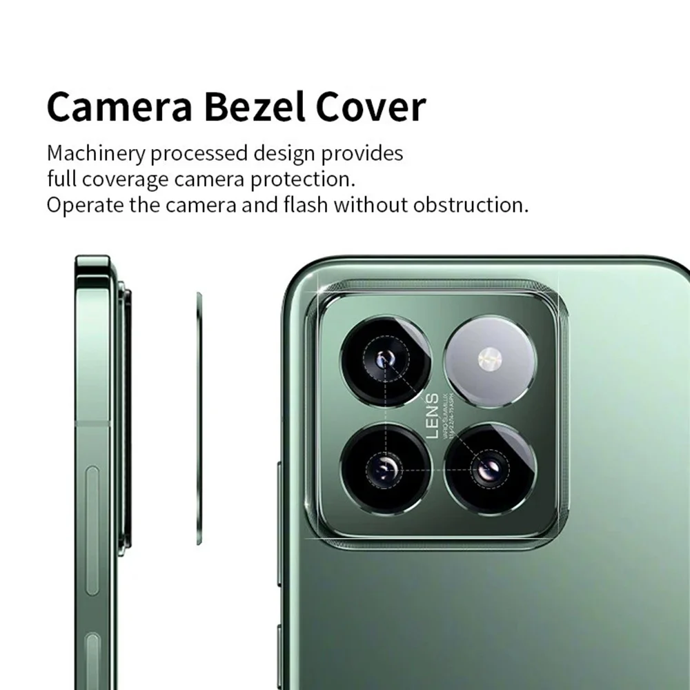 WANLONFENG LHJ Series For Xiaomi 15 Metal Camera Lens Protector Integrated Lens Film-Cellmalls