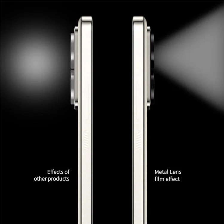 WANLONFENG LHJ Series For Xiaomi 14T Pro Metal Camera Lens Protector Integrated Lens Film-Cellmalls