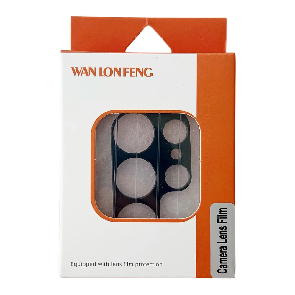 WANLONFENG LHJ Series For Xiaomi 15 Metal Camera Lens Protector Integrated Lens Film-Cellmalls