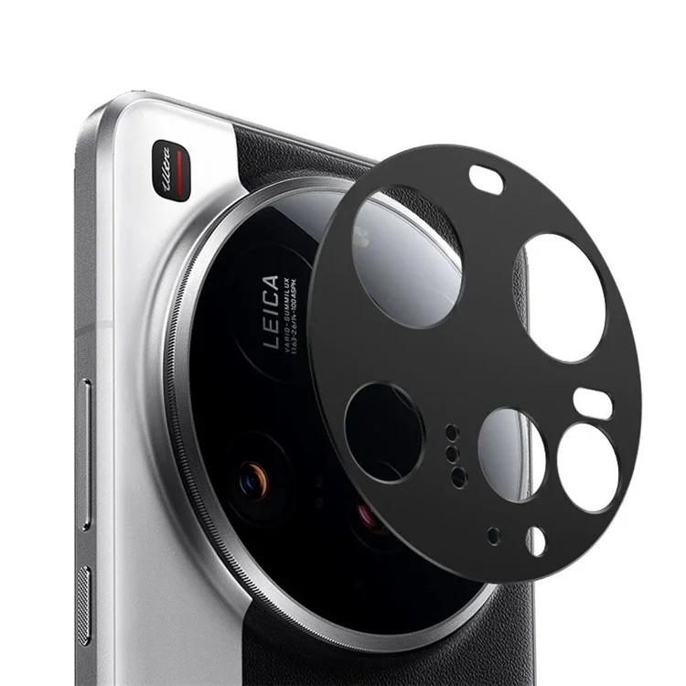 WANLONFENG LHJ Series For Xiaomi 15 Ultra Metal Camera Lens Protector Integrated Lens Film - Black-Cellmalls