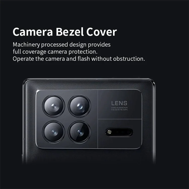 WANLONFENG LHJ Series For Xiaomi Mix Fold 3 5G Metal Camera Lens Protector Integrated Lens Film-Cellmalls