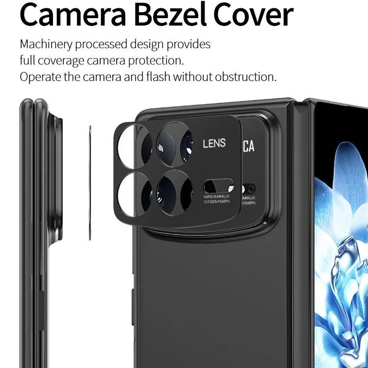 WANLONFENG LHJ Series For Xiaomi Mix Fold 4 5G Metal Camera Lens Protector Integrated Lens Film-Cellmalls