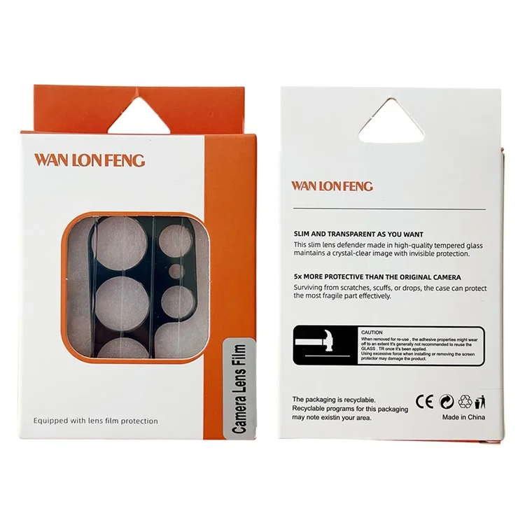 WANLONFENG LHJ Series For Xiaomi Mix Fold 4 5G Metal Camera Lens Protector Integrated Lens Film-Cellmalls