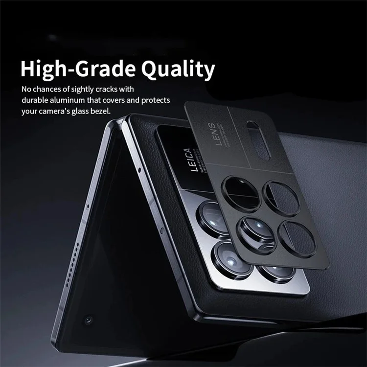 WANLONFENG LHJ Series For Xiaomi Mix Fold 3 5G Metal Camera Lens Protector Integrated Lens Film-Cellmalls