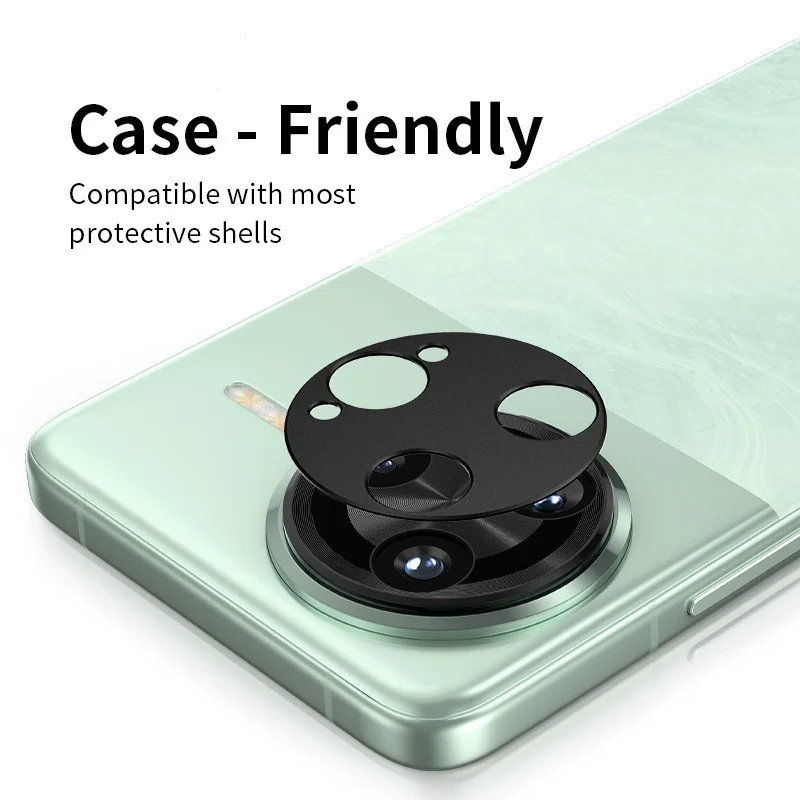 For Xiaomi Redmi K80 Pro 5G / Xiaomi Poco F7 Ultra 5G Metal Camera Lens Protector WANLONFENG LHJ Series Integrated Lens Film - Black-Cellmalls
