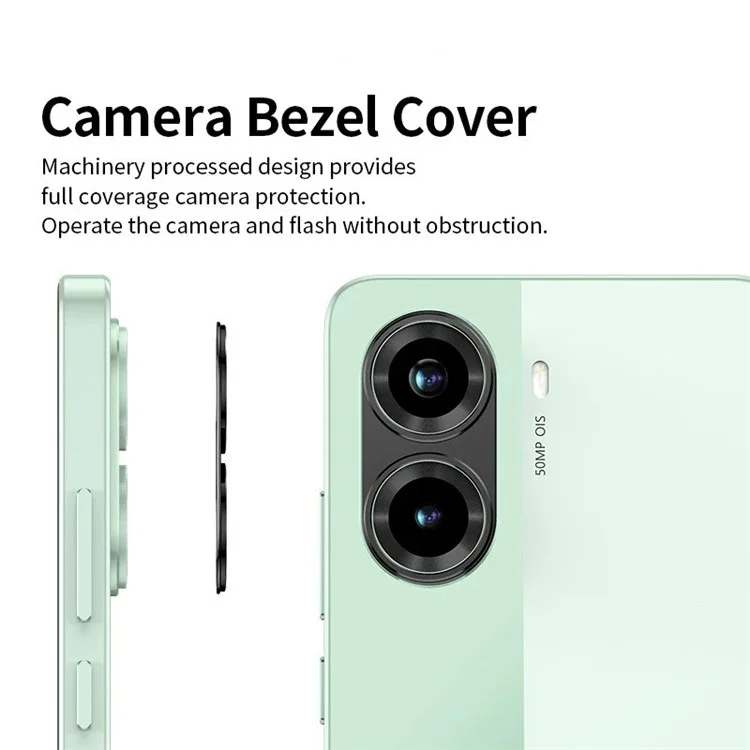 WANLONFENG LHJ Series For Xiaomi Poco X7 Pro 5G Metal Camera Lens Protector Integrated Lens Film-Cellmalls