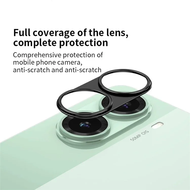 WANLONFENG LHJ Series For Xiaomi Poco X7 Pro 5G Metal Camera Lens Protector Integrated Lens Film-Cellmalls