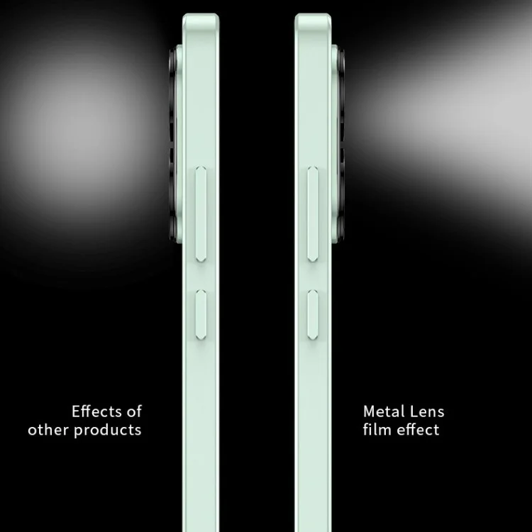 WANLONFENG LHJ Series For Xiaomi Poco X7 Pro 5G Metal Camera Lens Protector Integrated Lens Film-Cellmalls