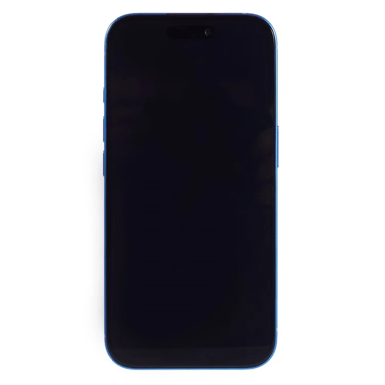 For iPhone 16 Plus Fake Phone Model Black Screen Not Real Smartphone Display (Without Logo) - Blue-Cellmalls
