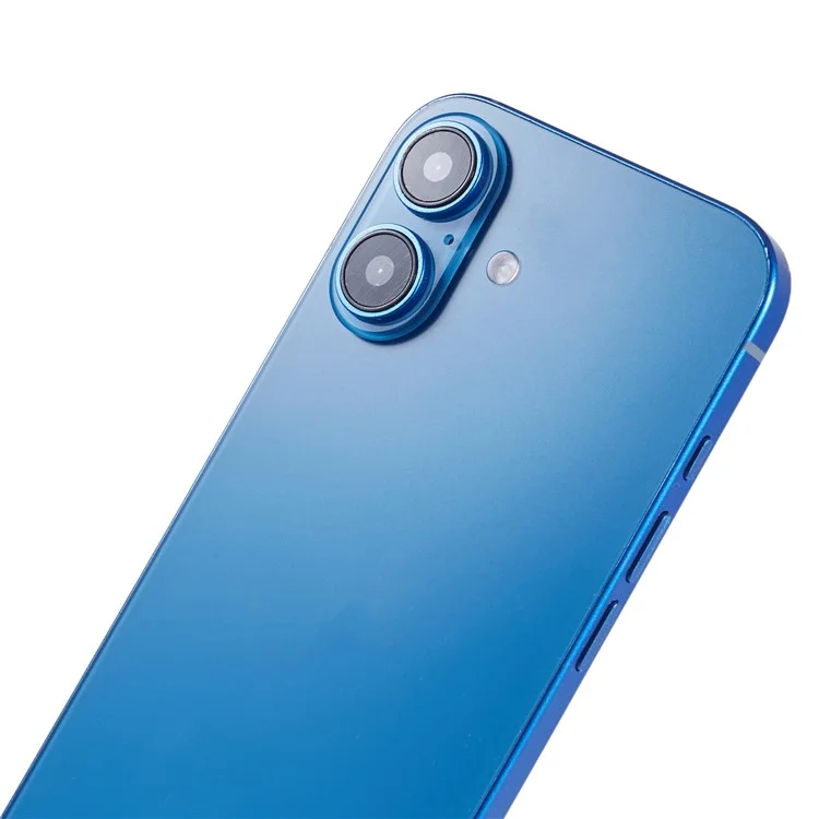 For iPhone 16 Plus Fake Phone Model Black Screen Not Real Smartphone Display (Without Logo) - Blue-Cellmalls