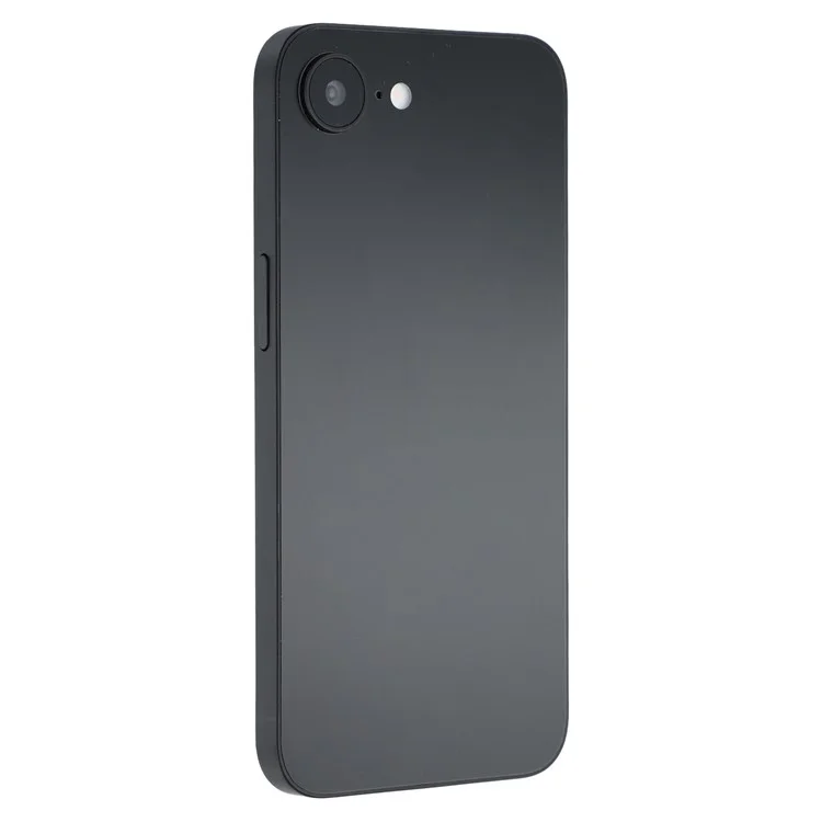 For iPhone 16e Black Screen Fake Phone Model Not Real Smartphone Display (Without Logo) - White-Cellmalls