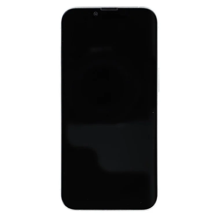 For iPhone 16e Black Screen Fake Phone Model Not Real Smartphone Display (Without Logo) - White-Cellmalls