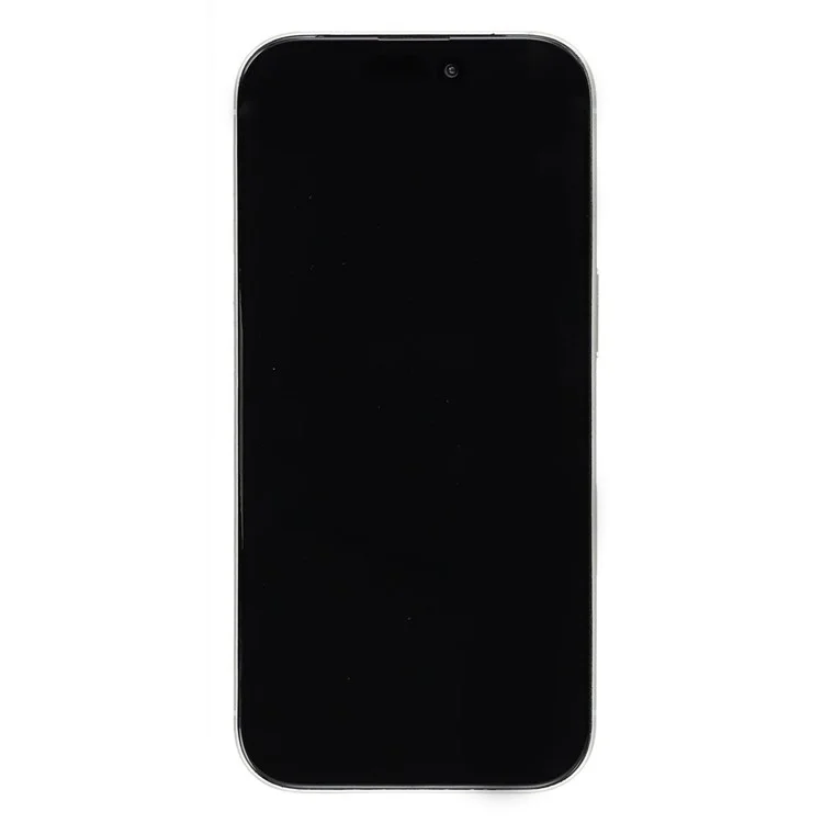 For iPhone 17 Pro Black Screen Fake Phone Model Not Real Smartphone Display (Without Logo) - White-Cellmalls