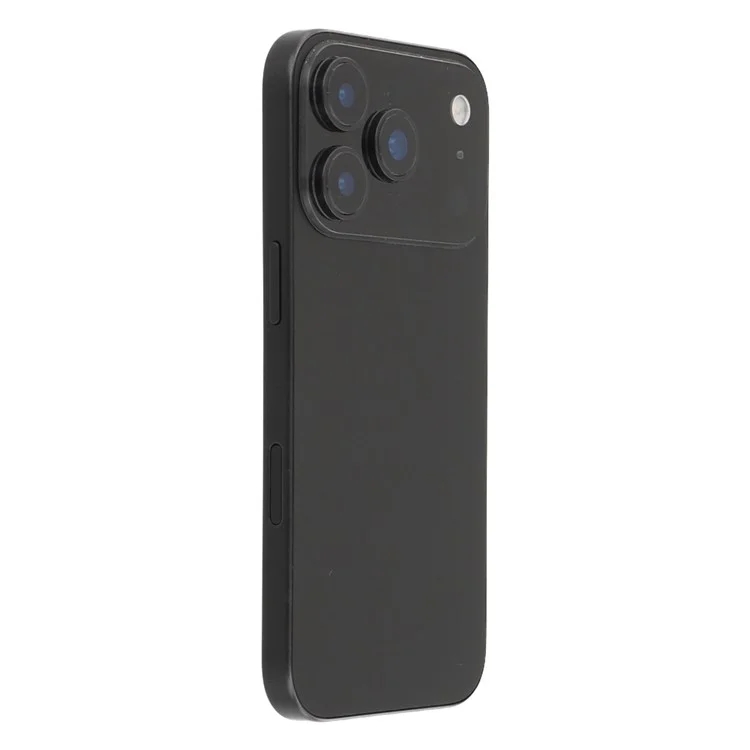 For iPhone 17 Pro Black Screen Fake Phone Model Not Real Smartphone Display (Without Logo) - White-Cellmalls