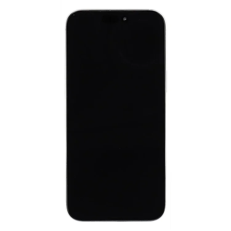 For iPhone 17 Pro Max Black Screen Fake Phone Model Not Real Smartphone Display (Without Logo) - White-Cellmalls