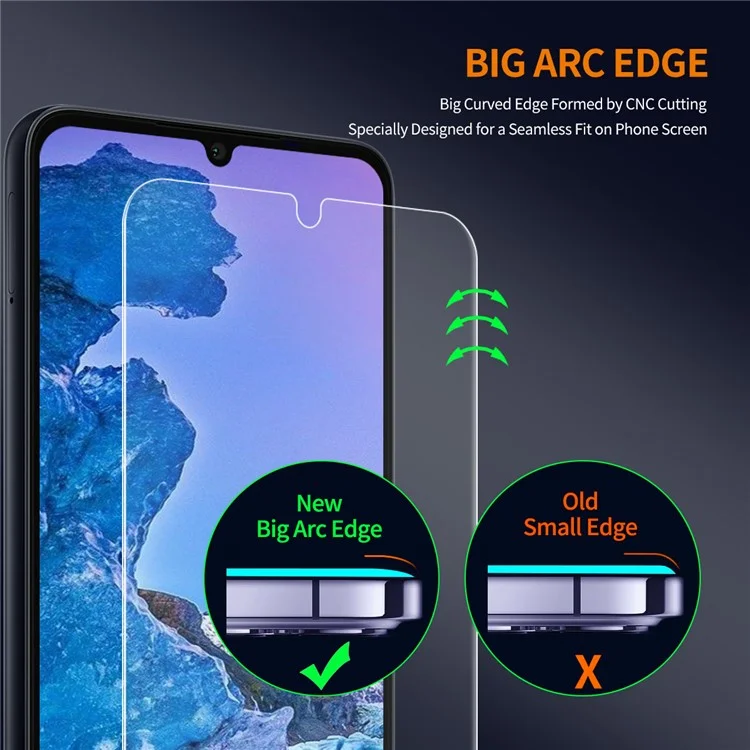 ENKAY HAT PRINCE 2Pcs For Honor Play 40 Screen Protector 9H Hardness Large Arc Edge-Cellmalls