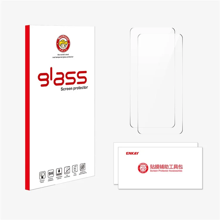 ENKAY HAT PRINCE 2Pcs For Honor X40 GT 5G Phone Screen Protector Anti-explosion Film-Cellmalls