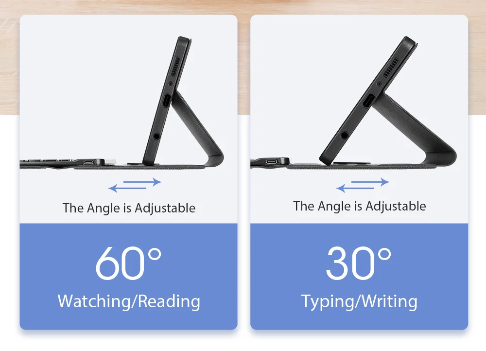 DUX DUCIS For Samsung Galaxy Tab A9 Bluetooth-compatible Keyboard with PU Leather Tablet Case-Cellmalls