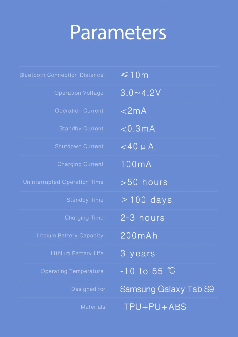 DUX DUCIS For Samsung Galaxy S10 FE / Tab S10 FE / Tab S9 / S9 FE PU Leather Stand Tablet Case with Touchpad Detachable Keyboard-Cellmalls