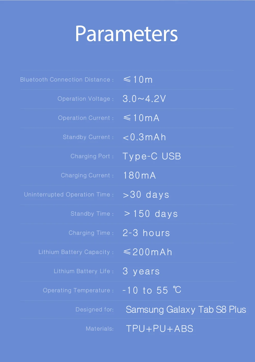 DUX DUCIS Magnet Connection Bluetooth-compatible Keyboard Leather Tablet Stand Case Protector Shell for Samsung Galaxy Tab S7 FE / Tab S7+ / Tab S8+-Cellmalls