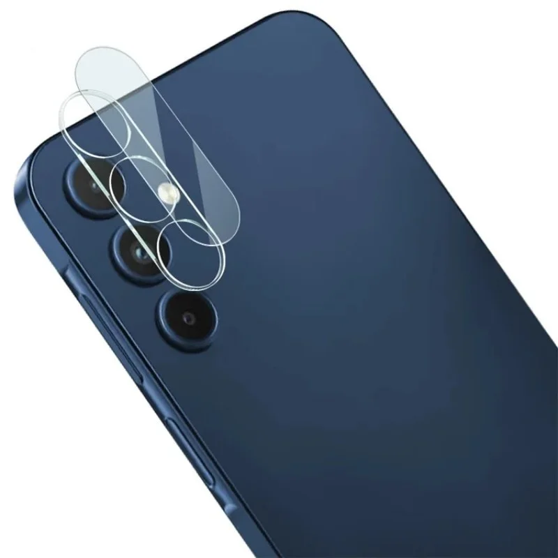 For Samsung Galaxy A15 5G Camera Lens Protector WANLONFENG Full Coverage HD Clear Lens Film with Cleaning Cloth - Transparent-Cellmalls