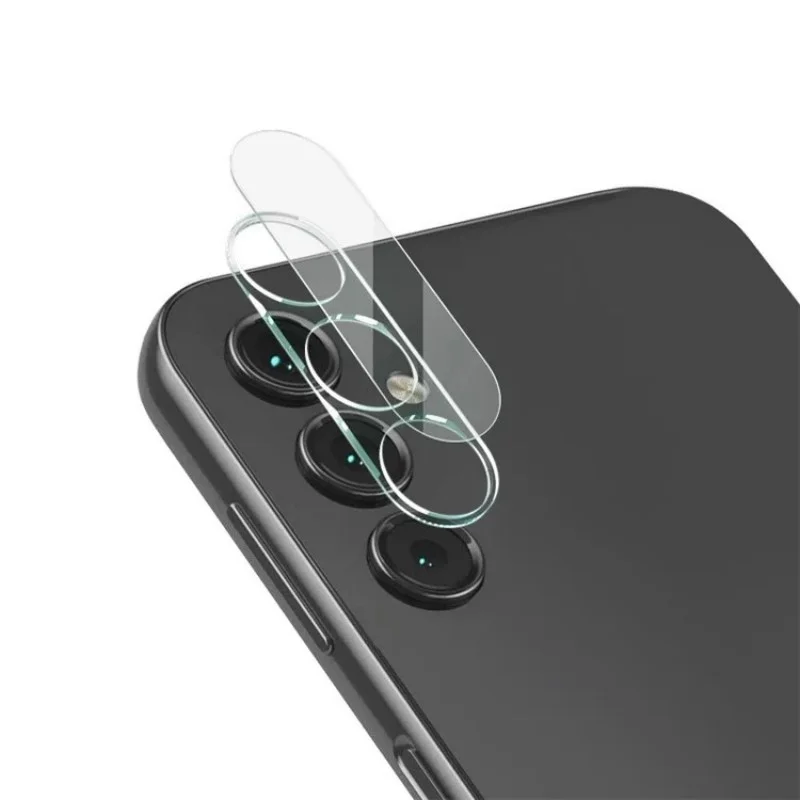 For Samsung Galaxy A25 5G (Global) (161.0 x 76.5 x 8.3mm) Camera Lens Protector WANLONFENG Full Coverage HD Clear Lens Film with Cleaning Cloth - Transparent-Cellmalls