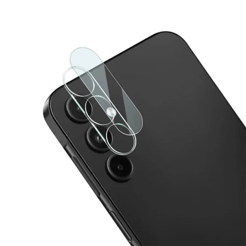 For Samsung Galaxy A55 5G Camera Lens Protector WANLONFENG Full Coverage HD Clear Lens Film with Cleaning Cloth - Transparent-Cellmalls