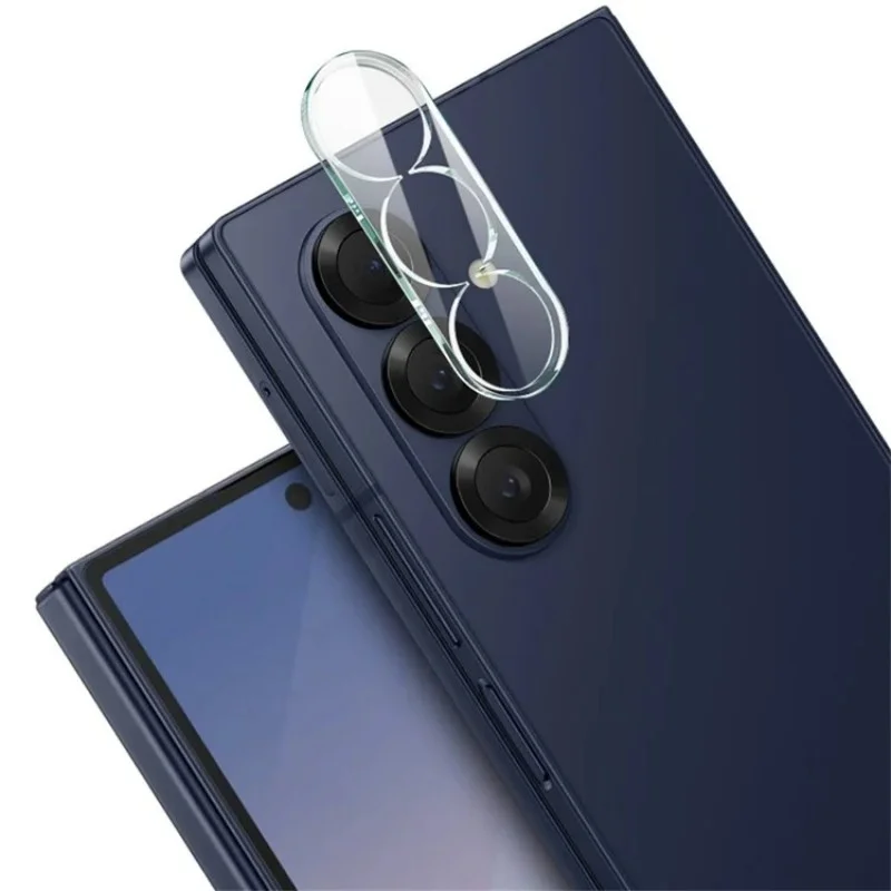 For Samsung Galaxy Z Fold7 5G Camera Lens Protector WANLONFENG Full Coverage HD Clear Lens Film with Cleaning Cloth - Transparent-Cellmalls