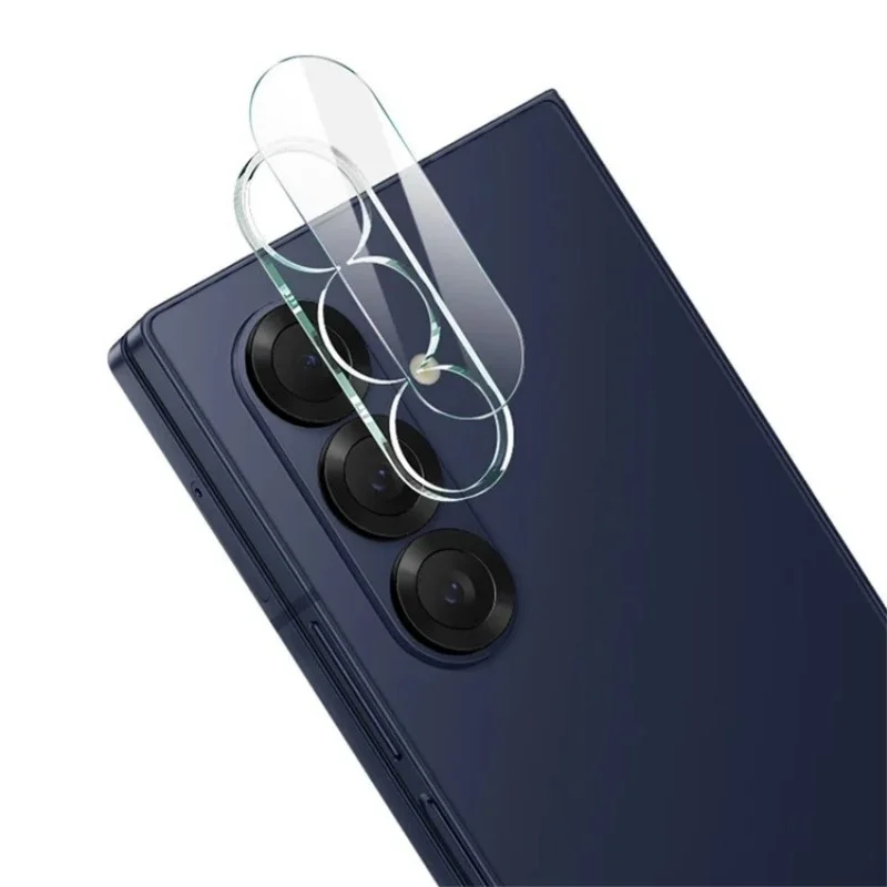 For Samsung Galaxy Z Fold7 5G Camera Lens Protector WANLONFENG Full Coverage HD Clear Lens Film with Cleaning Cloth - Transparent-Cellmalls