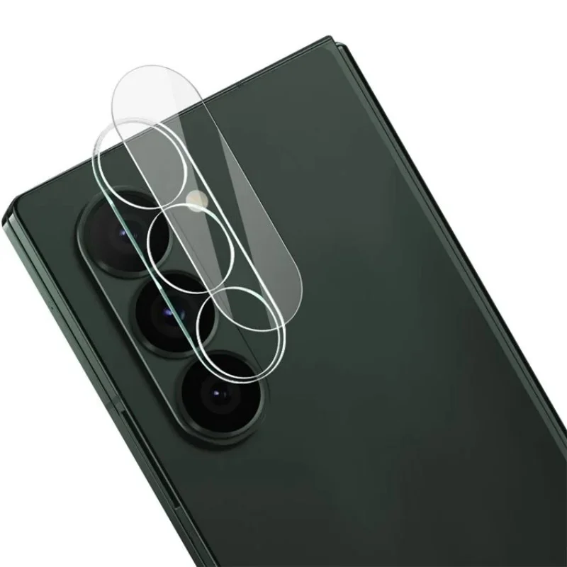 For Samsung Galaxy Z Fold6 5G Camera Lens Protector WANLONFENG Full Coverage HD Clear Lens Film with Cleaning Cloth - Transparent-Cellmalls
