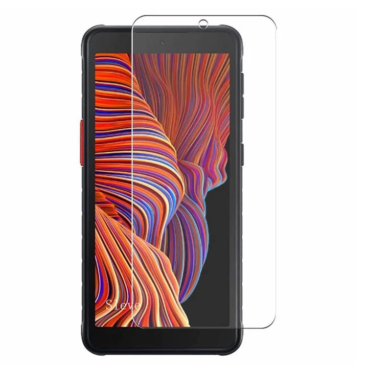 High Transparency Ultra Thin 0.3mm Anti-Burst Arc Edge Tempered Glass Screen Protector Film for Samsung Galaxy Xcover 5-Cellmalls