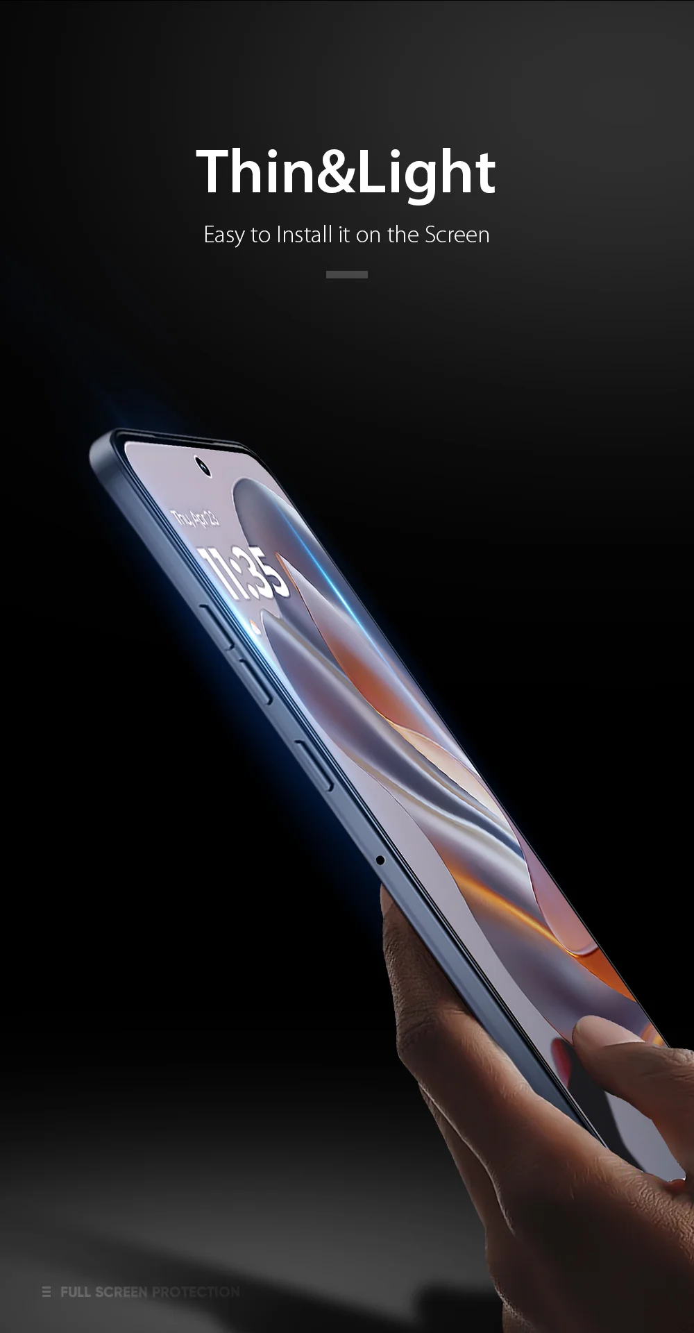 DUX DUCIS For Motorola Edge 50 Neo 5G Screen Protector Hot Bending Side Glue Film-Cellmalls