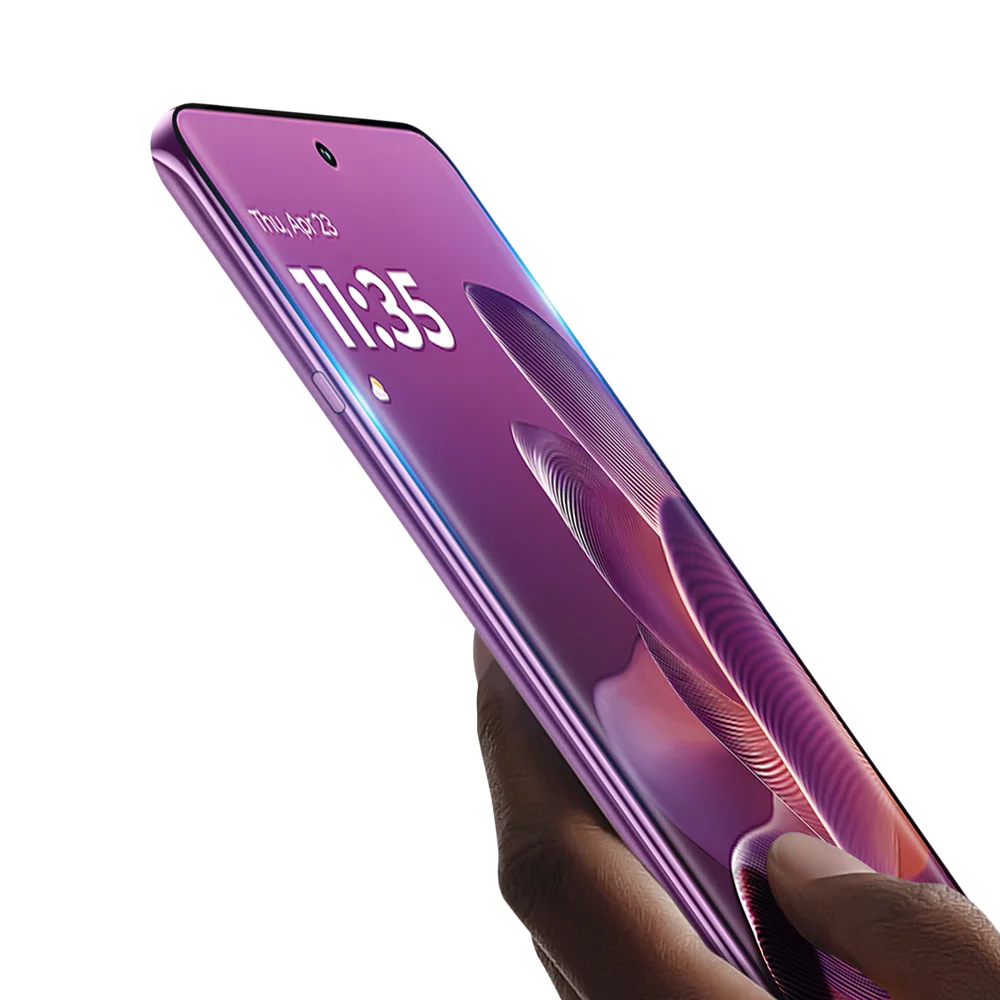 For Motorola Edge 60 Pro 5G Tempered Glass DUX DUCIS Screen Protector Hot Bending Side Glue Film - Black-Cellmalls