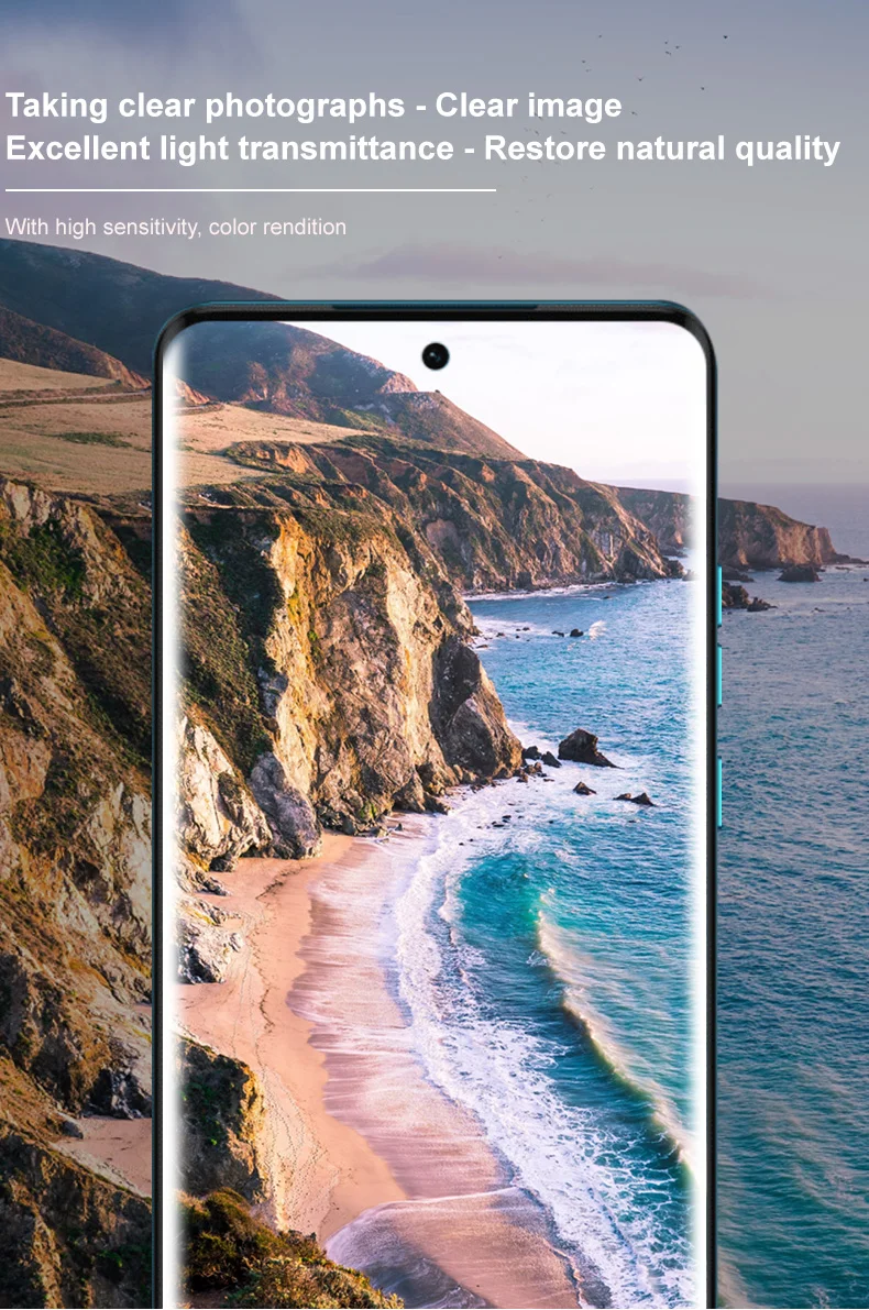 IMAK for Motorola Edge 40 Neo 5G Shockproof Integrated Tempered Glass Lens Film + Acrylic Lens Cap-Cellmalls