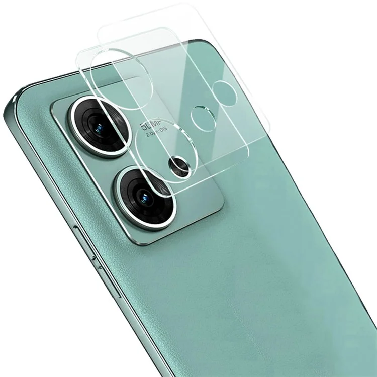 IMAK for Motorola Edge 40 Neo 5G Shockproof Integrated Tempered Glass Lens Film + Acrylic Lens Cap-Cellmalls