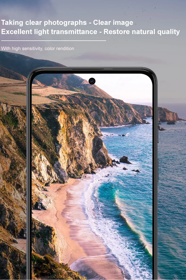 IMAK for Motorola Moto G54 5G Camera Lens Protector Integrated Tempered Glass Lens Film + Acrylic Lens Cap-Cellmalls