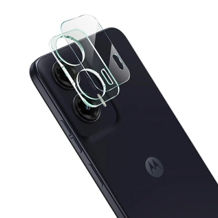 IMAK For Motorola Moto G35 5G Tempered Glass Camera Lens Protector + Acrylic Lens Cap-Cellmalls