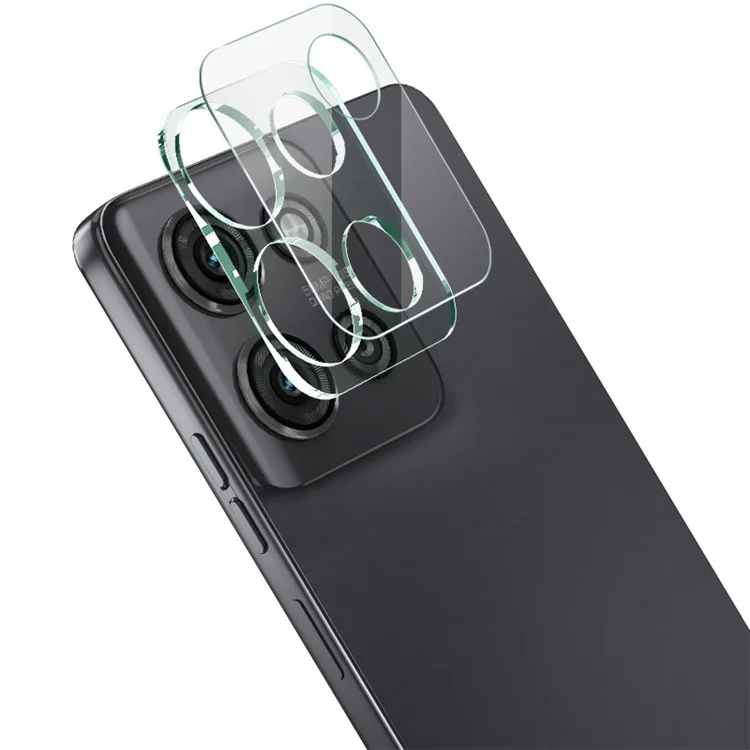 IMAK For Motorola Moto G75 5G Tempered Glass Camera Lens Protector + Acrylic Lens Cap-Cellmalls